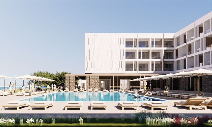 5* Tinos Beach | Κιόνια